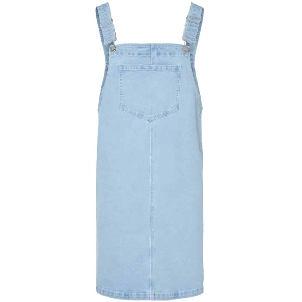 PIECES DAME DENIMKJOLE PCMONICA - Light Blue Denim