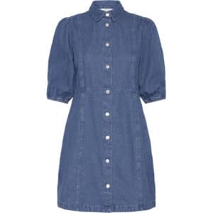 B.YOUNG dame kjole BYKAPUCA - Mid Blue Denim