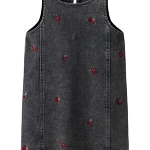 NAME IT Denim Spencer Brynn Medium Grey Denim Flower