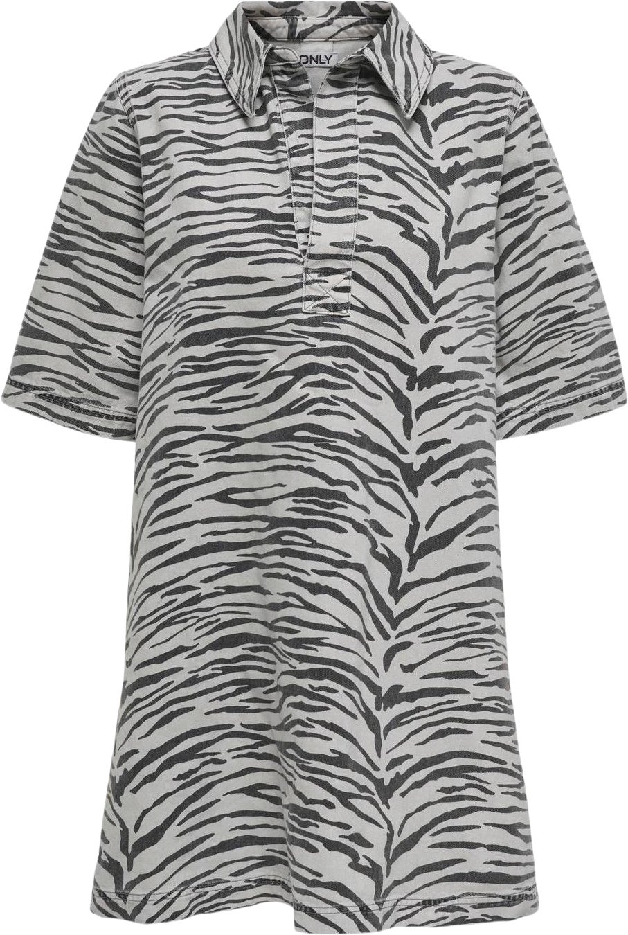 Onlgry SS Zebra Dress DNM SIK