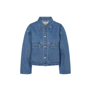 RUE de FEMME Hella denimjakke - Blue denim