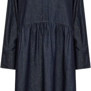 Curvy Wacindia 3 Kjole Mørk Denim