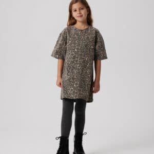 NAME IT Kjole Leo Twill Affogat Leo Washed