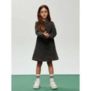 NAME IT Denim Kjole Jeannie Medium Grey Denim