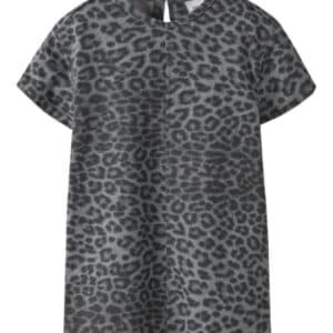 NAME IT Kjole Leo Twill Night Owl Grey