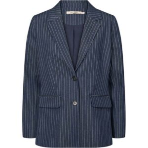 RUE de FEMME Elly blazer - Blue denim : Erling Christensen Møbler