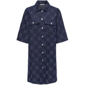 ONLY dame kjole ONLBELLA - Dark Blue Denim