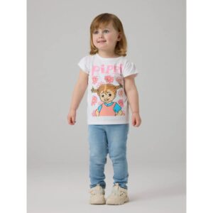 Name It Mini Salli denim leggings i lyseblå til piger