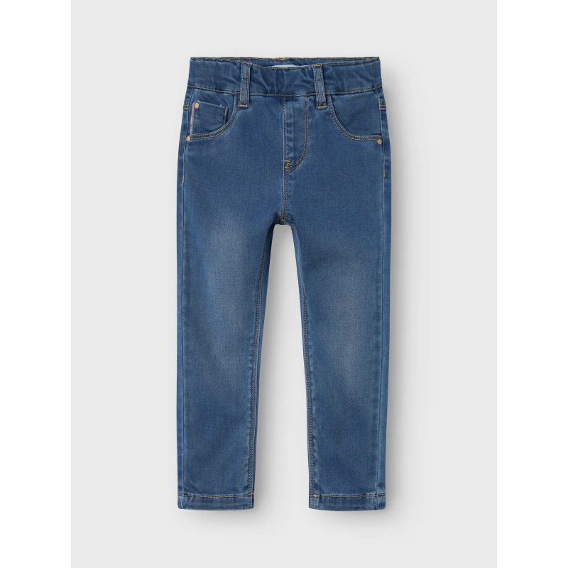 Name It Mini Salli denim leggings i mellemblå til piger