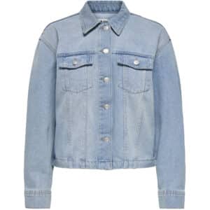 ONLY dame jakke ONLMIKA - Light Blue Denim